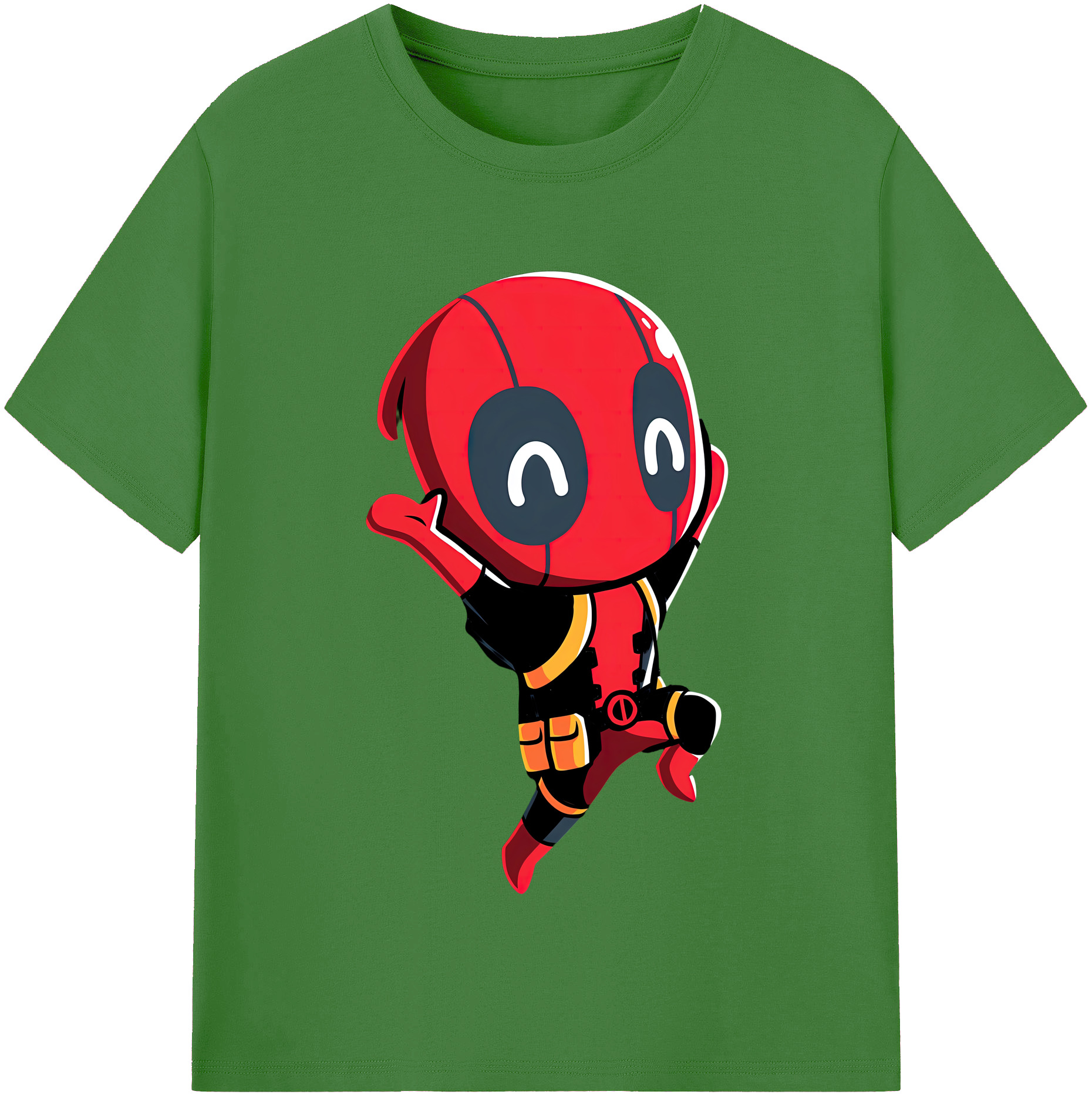 （画像用） Deadpool デッドプール レディースカジュアルプリントTシャツ（綿100％）